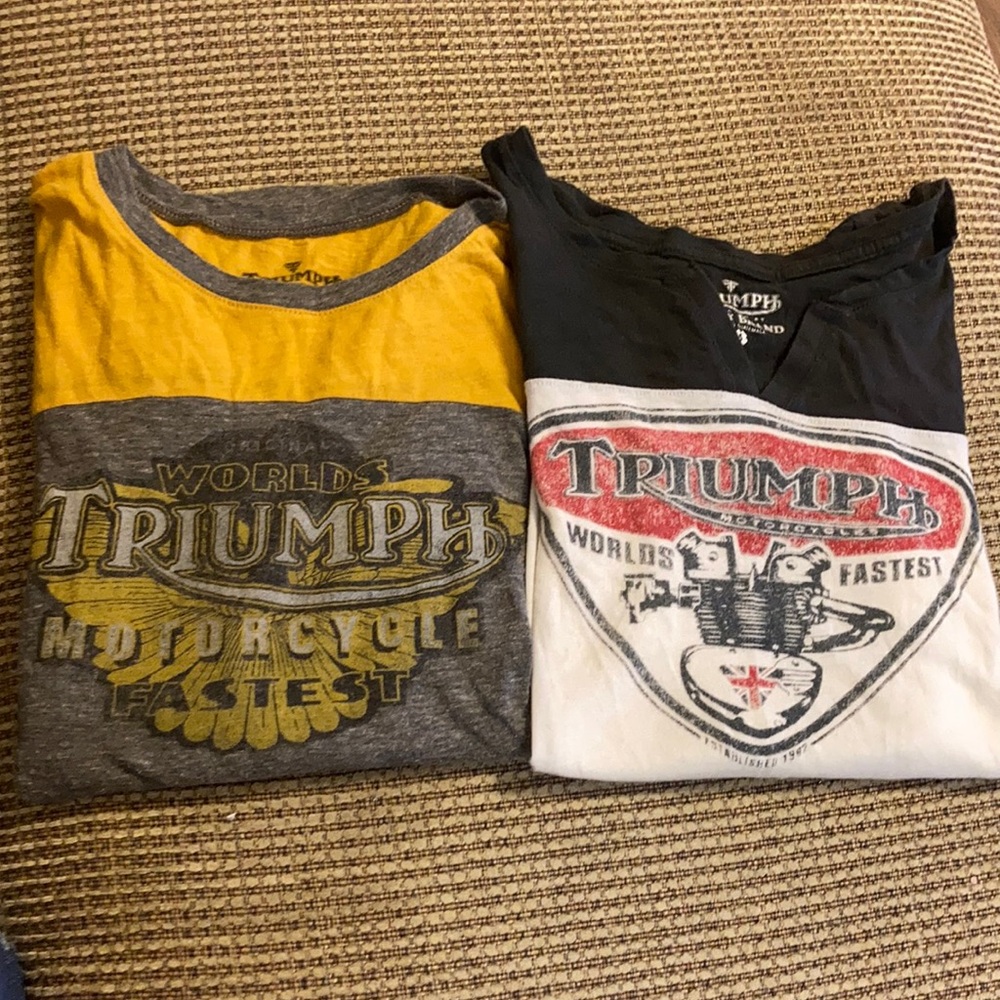 2 Lucky Brand Teeshirts